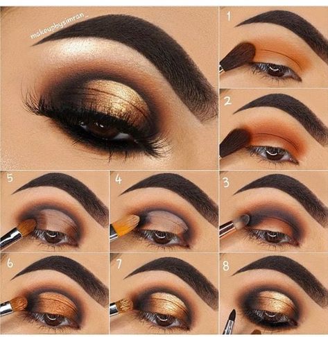 Eyeshadow Pictorial, Halo Eyes, Halo Eye Makeup, Makeup Pictorial, Beginners Eye Makeup, Makeup 101, Eye Makeup Techniques, Full Makeup, Eye Makeup Pictures