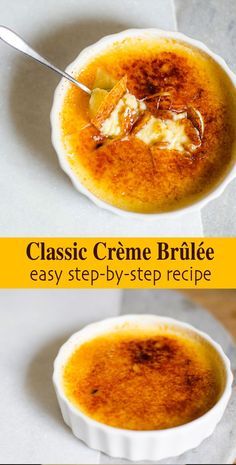 Creme Brulee Recipe Easy, Creme Brulee Recipe, Brulee Recipe, Blow Torch, Creme Brûlée, Fancy Desserts, Köstliche Desserts, Creme Brulee, Eat Dessert