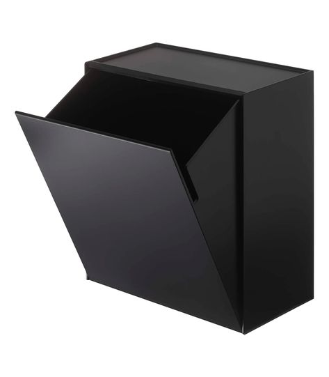 PRICES MAY VARY. not_applicable DIMENSIONS AND WEIGHT: This product is 9.13 x 8.07 x 9.45 inches (L x W x H) and weighs 2.12 pounds. STORAGE CASE: This wall mounted bin doubles as a small trash can, perfect for tissues or other small bathroom waste, or as a handy storage container for sanitary goods or other small items. VERSATILE: The bin works great mounted to a wall or lined up on the floor, and they look great lined up together. The stationary space on the top allows for extra storage. WALL Wall Mounted Bathroom Trash Can, Bathroom Bin Ideas, Laundry Box, Organize Life, Rococo Furniture, Bathroom Bin, Bathroom Trash Can, Toilet Paper Storage, Primary Bathroom