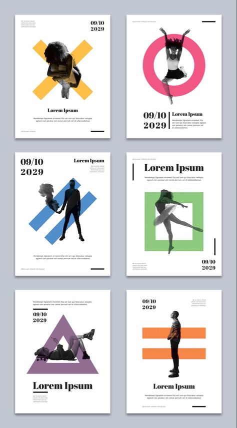 Design Portfolio Layout, Design De Configuration, Brochure Design Templates, Posters Conception Graphique, 달력 디자인, Desain Ui, Graphic Design Brochure, Flyer Layout, Plakat Design