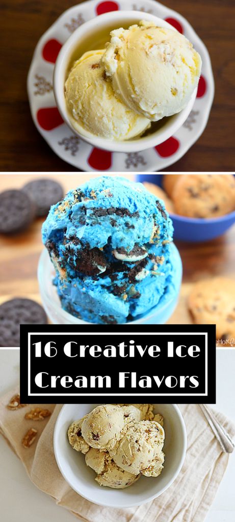 Best Ice Cream Flavors, Unique Ice Cream Flavors, Creative Ice Cream, Fancy Ice Cream, Bake Sweets, Gelato Flavors, Summer Sweets, Ice Cream Maker Recipes, Thrifty Thursday