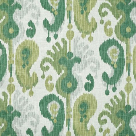 SALMA Meadow Green Ikat, Ikat Pillow Covers, Ikat Pillow, Ivory Background, Print Design Pattern, Free Fabric Swatches, Ikat Pillows, Color Story, Ikat Pattern