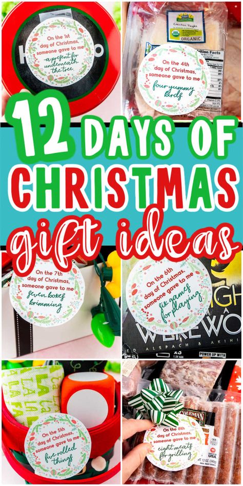 12 Days Of Christmas Gift Ideas For Friends, 12 Days Of Christmas Gift Ideas For Work, 12 Days Of Christmas Gift Ideas, 12 Days Of Christmas Tags, 7th Day Of Christmas, 12 Days Of Christmas Gifts, 12 Days Of Christmas Ideas, 10 Days Of Christmas, 12 Days Of Xmas