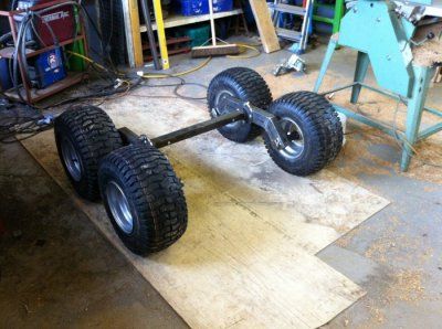 Atv Dump Trailer, Atv Utility Trailer, Quad Trailer, Utv Trailers, Log Trailer, Mobil Rc, Work Trailer, Homemade Tractor, Trailer Suspension