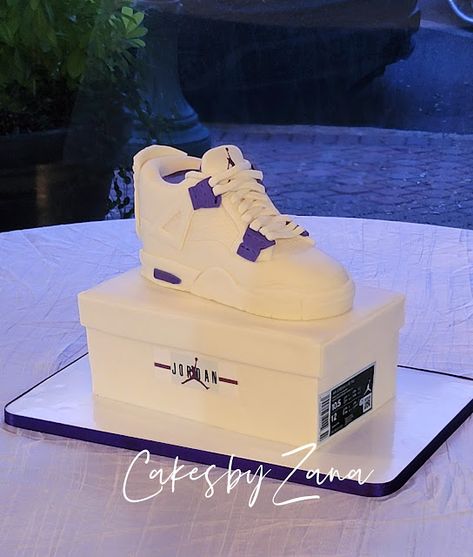 Air Jordan Birthday Cake Nike Shoes, Sneaker Ball Cake, Sneaker Cake, Jordan Cake, Men Cakes, Melon Cake, 2nd Birthday Party For Boys, Sneaker Ball, 4th Birthday Cakes