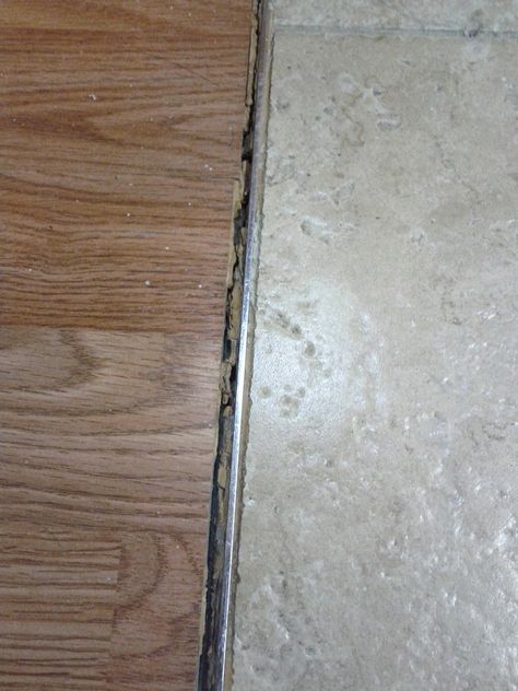 Wood to tile Floor To Tile Transition, Wood Floor Transition Ideas, Tile To Wood Floor Transition, Floor Transition Ideas, Wood Floor Transition, Tile To Wood Transition, Tile Transition, Floor Transition, Transition Ideas