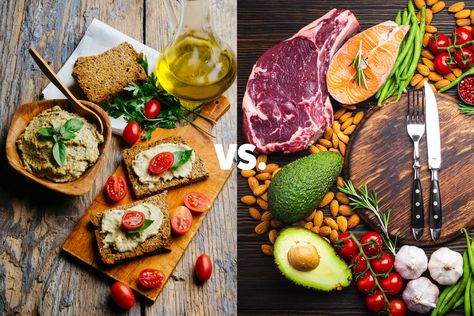 Wondering which diet is better, the Mediterranean diet vs. keto? Find out now! Meditranian Diet, Keto Chow, Mind Diet, Mediterranean Diet Meal Plan, High Carb Foods, The Mediterranean Diet, Meal Replacement Shakes, Cuban Recipes, No Dairy Recipes