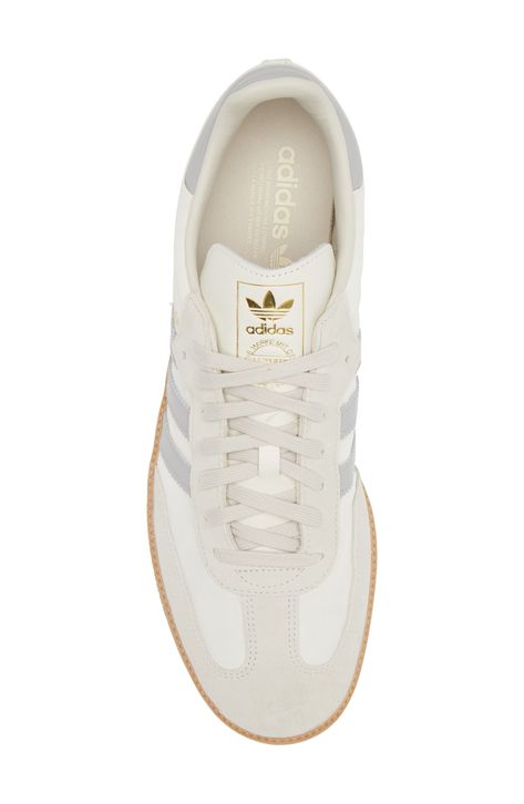 From the soccer field to the streets, this always-original sneaker maintains its legacy with premium materials and iconic 3-Stripes at the sides. Cushioned footbed Leather and synthetic upper/synthetic lining/rubber sole Imported Formal Sneakers Women, Cute Fall Sneakers, Hoco Shoes Sneakers, Women’s Adidas Shoes, Shoes Inspo 2024, Womens Sneakers 2024, Trendy Sneakers 2024, Shoes To Get For School, Going Out Sneakers