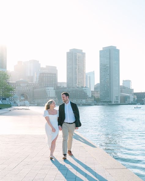 This Fan Pier Park engagement session with these two was one for the books. Perfect weather and a hazy cityscape backdrop. I am so excited for their 2025 Park Plaza wedding! 📸 @vanessafalconeweddings Engagement, engagement ring, engagement photos, couple goals #boston #fanpierpark #bostonseaport #bostonengagement #bostonengagementphotographer #bostonwedding #bostonweddingphotographer Boston Seaport Engagement Photos, Ring Engagement Photos, Cityscape Backdrop, Boston Seaport, Engagement Photos Couple, Plaza Wedding, Park Plaza, Couple Outfit Ideas, Romantic Couple Poses