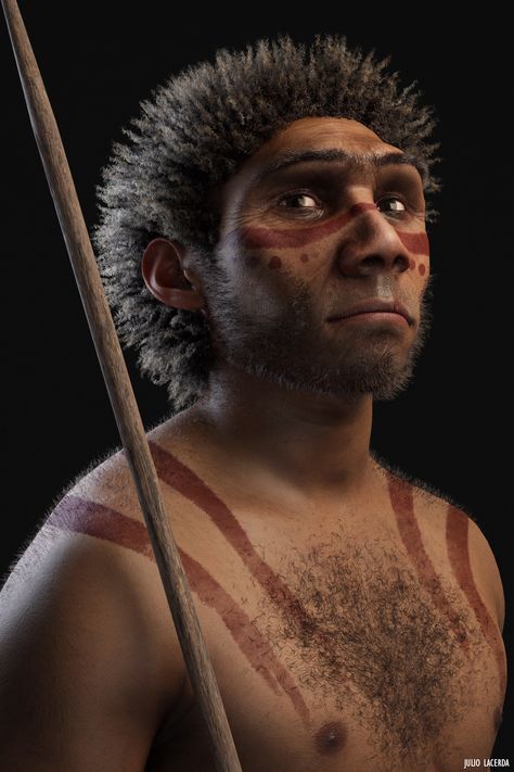 Prehistoric People, Homo Heidelbergensis, Pre History, Early Man, Male Pose, Woman Singing, Male Pose Reference, Dnd Ideas, Early Humans