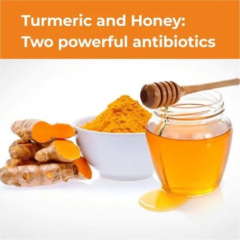 Tumeric And Honey, Ayurveda Medicine, Herbal Tea Benefits, Natural Antibiotic, Turmeric And Honey, Growing Healthy Hair, Honey Benefits, Western Medicine, Health Routine