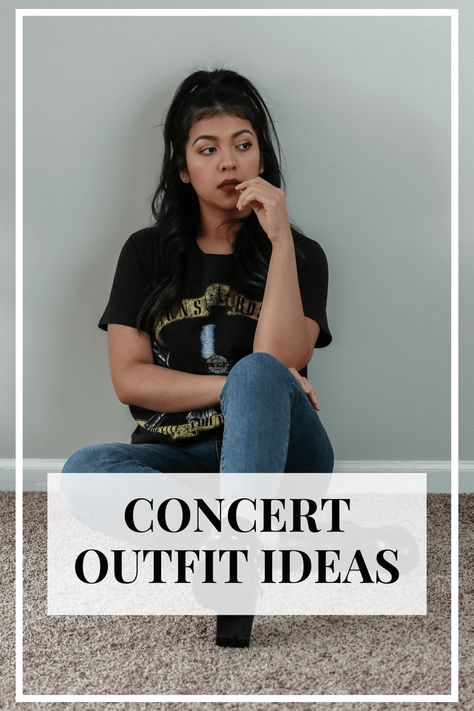 13 Trendy Concert Outfit Ideas You'll Look Stunning In - Mazciel Comfy Cute Concert Outfits, Standing Concert Outfit, Phish Concert Outfit, Concert Outfit For Plus Size, Chill Concert Outfit, Justin Timberlake Concert Outfit, Outfit For Concert Night, Metal Concert Outfit Ideas, Trendy Concert Outfits