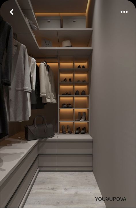 Narrow Closet Design, Small Dressing Rooms, Dressing Room Closet, Dream Closet Design, Closet Design Layout, Walk In Closet Design, Wardrobe Door Designs, Luxury Closets Design, Closet Renovation