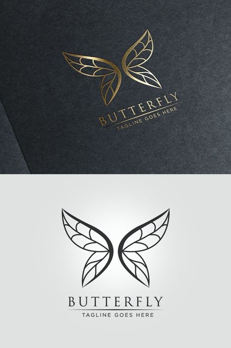 Butterfly Logo Ideas, Beauty Logo Design Ideas Graphics, Butterfly Logo Design Creative, Butterfly Logo Design Ideas, Butterfly Logo Branding, Butterfly Branding, Butterfly Logos, Logo Design Inspiration Art, Logo Design Ideas Graphics