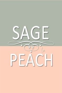 Aesthetic Wallpaper Peach, Sage Green And Peach, Peach Colour Combinations, Peach Nursery, Peach Bedroom, Peach Color Palettes, Wall Color Combination, Trends Aesthetic, Peach Walls