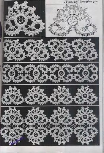 choose your way Írska Čipka, Virkning Diagram, Háčkovaná Čipka, Russian Crochet, Irish Crochet Motifs, Irish Crochet Patterns, Form Crochet, Crochet Vintage, Irish Lace Crochet