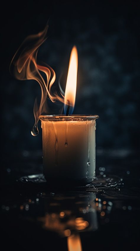 Candle Painting Art, Candle Photography Dark, Candle Photography Ideas, Candle Background, Candle In The Dark, Samsung Galaxy Wallpaper Android, Flickering Candle, Candles Dark, Android Wallpaper Art