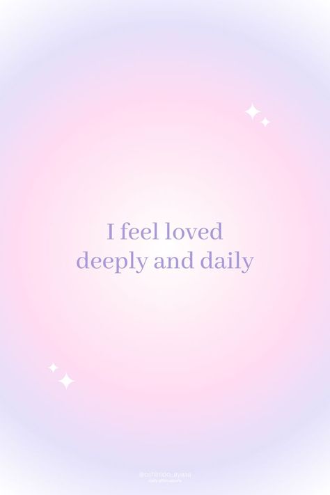 Law of attraction affirmations with a pastel gradient background Lucky Quotes, Spirituality Affirmations, Divine Feminine Spirituality, Dream Vision Board, Gratitude Affirmations, Vision Board Affirmations, Daily Positive Affirmations, Manifestation Board, Feel Loved