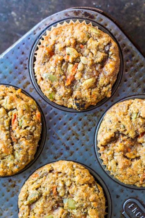 Breakfast Muffins Gluten Free, Glutenfri Baking, Muffins Gluten Free, Paleo Muffins, Breakfast Muffin, Paleo Sweets, Gluten Free Muffins, Food Breakfast, Food Ingredients