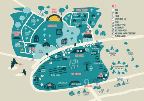 Festival map inspiration Festival Map Design, Event Map Design, Ikea Map, Festival Map, Maps Design, Map Inspiration, Festival Planning, Hire A Virtual Assistant, Wayfinding Signage Design