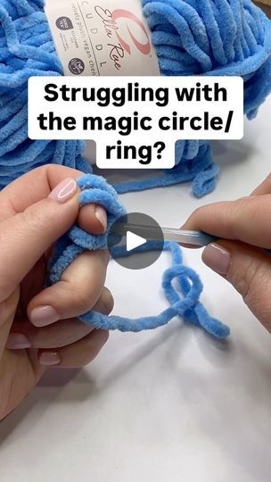 2.6K reactions · 440 shares | ✨ Struggling with the Magic Circle? ✨
I’m working on my amigurumi project using Ella Rae Cuddle yarn and wanted to share a quick tip that works for any crochet project starting with a magic circle!
Chain 2 and work all your round 1 stitches into the 2nd chain from the hook. For the last few stitches, crochet over the yarn tail, then pull it tight to close up the gap. 🎉 No more tricky loops! 💪

Have you tried this substitution before? Or do you have a go-to hack for starting in the round? Share with me in the comments below! ⬇️

🧶 Yarn: @ellaraeyarns Cuddle

#CrochetTips #MagicCircleHack #Amigurumi #CrochetHelp #CrochetForBeginners #AmigurumiTips #CrochetCommunity #EllaRaeYarn #NoSewAmigurumi #CrochetTechniques #AmigurumiMadeEasy | Ashley Parker: Crochet & A No Magic Circle Crochet, Crochet Magic Circle Tutorial, Magic Loop Crochet, Elyse Myers, Magic Circle Crochet, The Magic Circle, Crochet Blanket Chevron, Stitches Crochet, Circle Chain