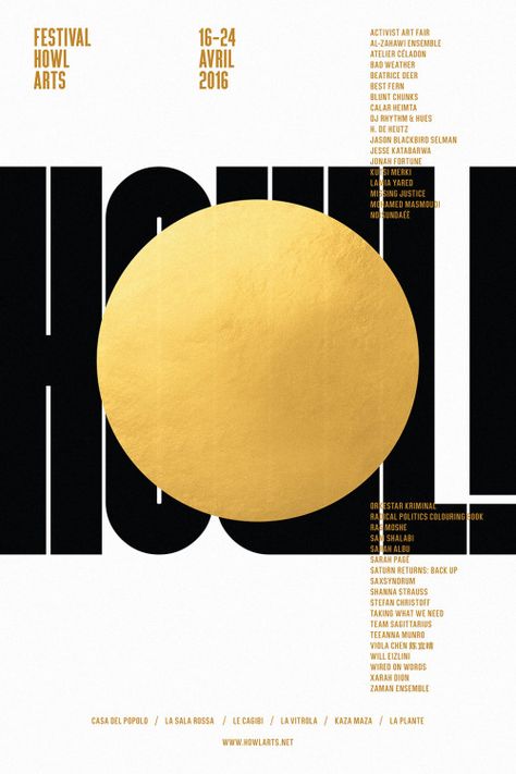 Gold Graphic Design, Posters Typography, Type Layout, Best Posters, Typography Posters, Gold Poster, Poster Design Inspiration, Typographic Poster, Type Posters