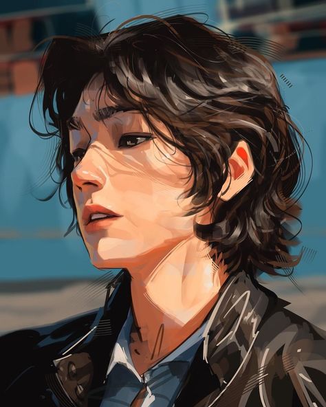 Sam Yang (@samdoesarts) • Instagram photos and videos Sam Yang, Facial Anatomy, Inspirational Digital Art, Digital Portrait Art, Amazing Drawings, Glitch Art, Realism Art, Art Style Inspiration, Realistic Art