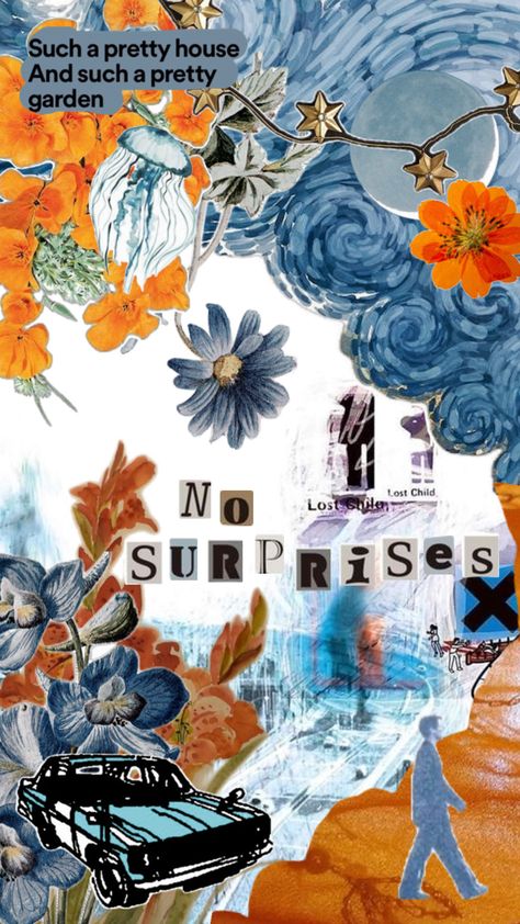 this was my first radiohead song i love it No Surprises Radiohead, Radiohead Songs, No Surprises, Band Wallpapers, Music Album Covers, Losing A Child, Radiohead, Pretty House, Music Album