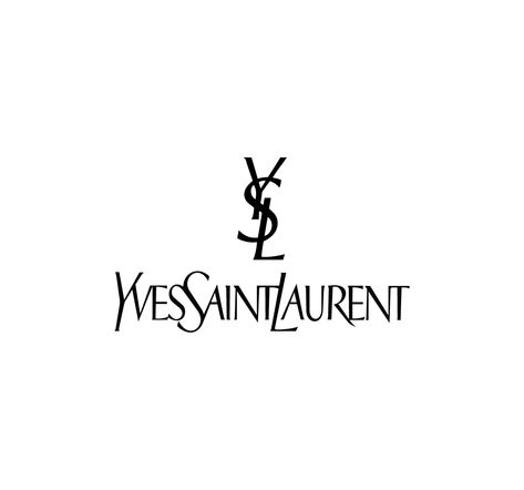 Saint Laurent Branding, Ysl Logo Aesthetic, Famous Brands Logo, Fashion Brand Logos, Fashion Brands Logo, Yves Saint Laurent Aesthetic, Logo Font Design, All Saints Logo, Yves Saint Laurant