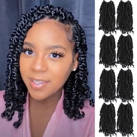 Shoulder Length Box Braids, Passion Twist Crochet, Short Hairstyle Women, Passion Twist Hair, Bohemian Braids, Twist Hair, Hair Twist Styles, Crochet Braids Hairstyles, Hairstyle Women