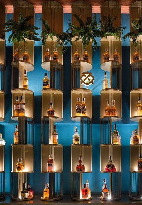 Gallery of MAROCANA | Loft Buro | Media - 8 Restaurant Server Aesthetic, Whisky Regal, Bar Lounge Design, Booth Lighting, Bar Deco, Bar Counter Design, Bar In Casa, Nightclub Design, Bar Interior Design