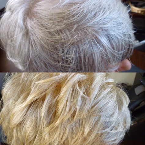 Can you color your hair blonde with henna? No. But you can with a plant called cassia. One of the best cassia result I had. #cassia… Blonde Henna, Cassia Obovata, Dyed White Hair, Color Your Hair, Hair Shine, Hair Blonde, Hair Dye, White Hair, Dyed Hair