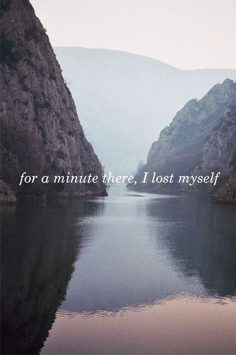 : Citation Nature, I Lost Myself, Best Travel Quotes, Acrylic Coffin, Travel Quotes Inspirational, Adventure Quotes, Nature Quotes, Travel Alone, Instagram Quotes