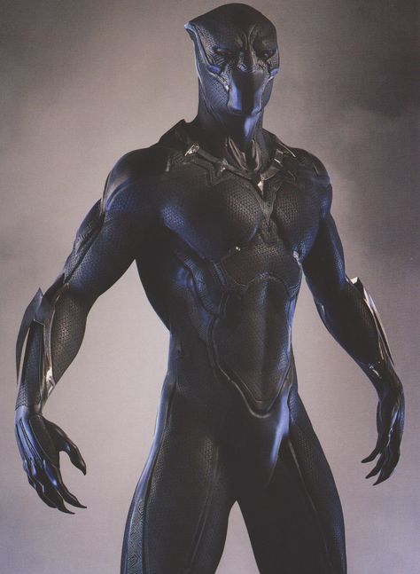 BLACK PANTHER: Amazing New Concept Art Shows Futuristic And Comic Accurate Takes On T'Challa's Suit - Part 1 Black Panther Suit Design, Panther Concept Art, Black Panther Concept Art, Black Panther Pics, Black Panther Armor, Black Panther Suit, Black Panther Storm, Black Panther Superhero, Marvel Concept Art