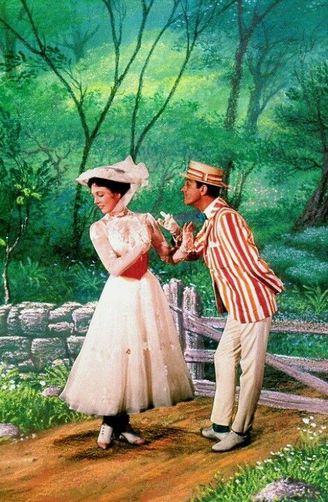 Mary Poppins Smtown Halloween, 1960s Movies, Mary Poppins 1964, Images Disney, Julie Andrews, Jolly Holiday, Practically Perfect, Brass Band, Actrices Hollywood