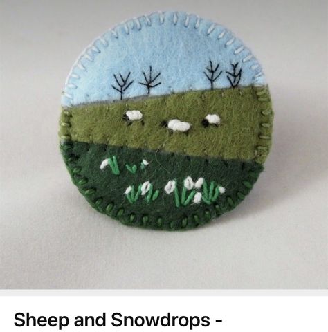 Crochet Brooch, Fabric Brooch, Embroidered Felt, Brooch Diy, Felt Embroidery, Felt Jewelry, Felt Brooch, Felt Decorations, Simple Embroidery