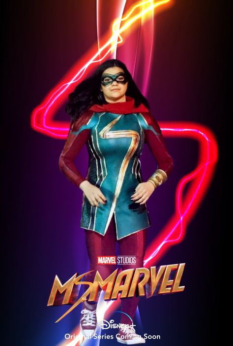 Miss Marvel, Poster Marvel, Marvel Movie Posters, Marvel Costumes, The Marvels, Marvel Show, Marvel Tv, Marvel Photo, Young Avengers