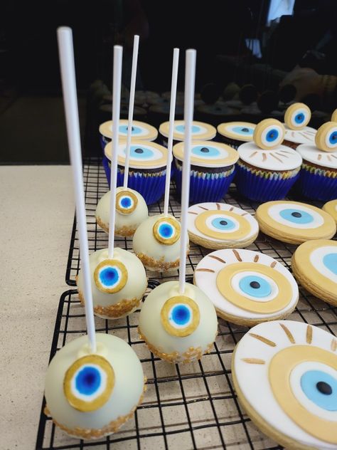 Eye Cupcakes, Cupcake Art, Corfu, Evil Eye, Cupcake, Art