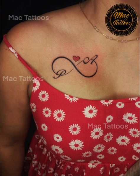 Client got her and her better half initials inked at @mac_tattoos_original #hauzkhas by for appointments do call or what’s app us on : +91 8851 012 863 +91 7042 130 654 Thanks for looking 😊 #infinitytattoo #tattooforhim #collarbonetattoos #besttattooshopindelhi #besttattoostudioundelhi Infinity Tattoo Designs, Collar Bone Tattoo, Better Half, Infinity Tattoo, Cool Tattoos, Tattoo Designs, Initials, Mac, Tattoos