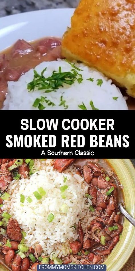 Turkey Wing Crock Pot, Smoked Turkey And Beans, Smoked Turkey Wings In Crock Pot, Smoked Turkey Wings Recipes, Turkey And Beans, Beans With Smoked Turkey, Turkey Wings Recipe, Slow Cooker Red Beans, Fall Slow Cooker Recipes