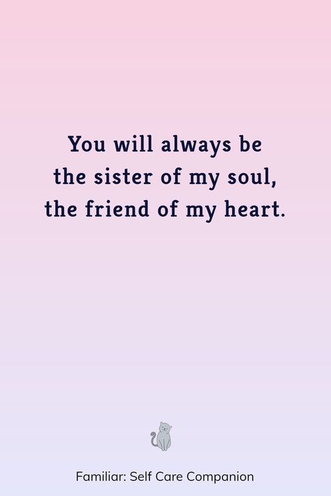 Cute best friend quotes perfectly capture the essence of friendship and truly resonate with your unique bond. Most inspiring and meaningful best friend quotes will help you express your heartfelt appreciation for your closest companion. Whether you’re wishing them a happy birthday, sending a thank you, or simply letting them know you’re thinking of them, these heartfelt quotes will bring a smile to your best friend’s face. Senior Best Friend Quotes, Love You Like A Sister Quotes Friendship, Friendship Quotes For Girls Bff, Closest Friends Quotes, Girl Best Friend Birthday Wishes, Best Friend Msg, Friendship Quotes Thankful, Friendship Wishes For Best Friend, Thankful For Real Friends Quotes