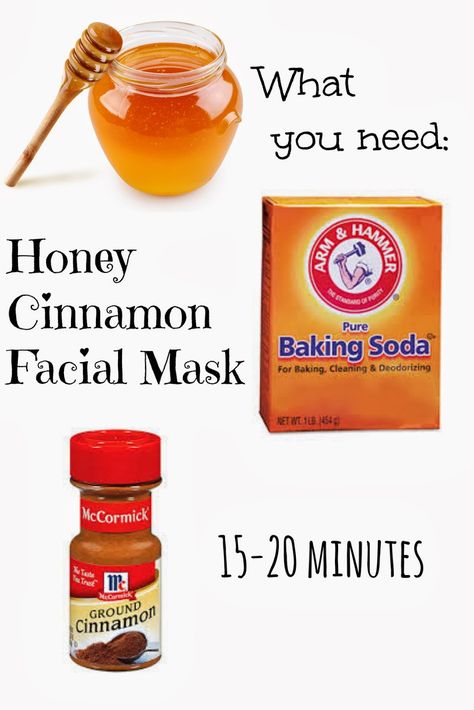 Honey Cinnamon Homemade Facial Mask... Smells so delicious! Kills bacteria causing acne Homemade Acne Mask, Cinnamon Face Mask, Diy Acne Mask, Baking Soda Facial, Homemade Facial Mask, Honey Diy, Acne Mask, Honey Cinnamon, Diy Acne