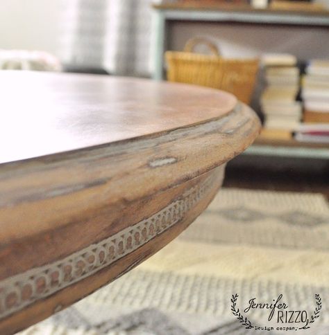 Sanded wood coffee table with white wax - Jennifer Rizzo Annie Sloan White Wax On Wood, Redoing A Coffee Table, Bleached Wood Coffee Table, White Wax Over Chalk Paint, White Wax On Furniture, White Wax On Wood, Raw Wood Furniture, Coffee Table Makeover, Wood Furniture Plans