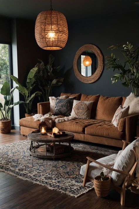 Fall Furniture , Autumn Cozy Fall ,Decor Easy Fall ,
Decor Neutral Fall ,Decor Fall ,Decor Inspiration ,Fall Decor Ideas Moody 70s Living Room, Moody Boho Home Decor, Moody Transitional Living Room, Old And New Decor Mixing, Dark Interiors Living Room, Cozy Vintage Living Room, Dark Home Interior, Boho Maximalism, Wood Living Room Decor