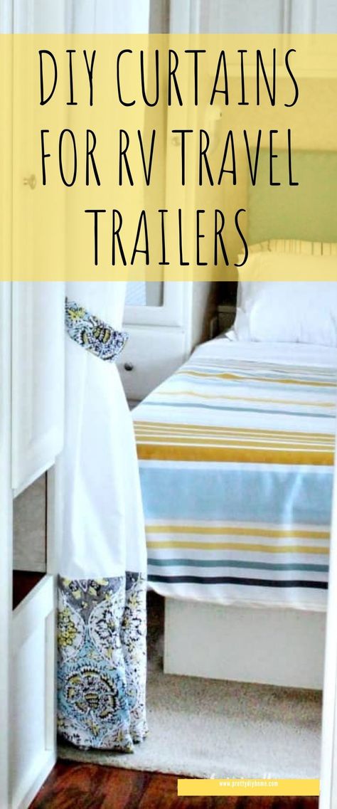 Travel Trailer Curtain Ideas, Camper Curtains Diy Travel Trailers, Rv Privacy Curtain Ideas, Rv Curtains Window Treatments, Travel Trailer Curtains, Rv Curtains Diy, Camper Curtain Ideas, Redoing Rv, Rv Window Treatments Ideas