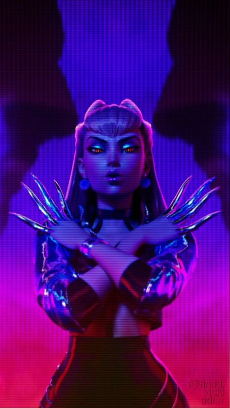 #evelynn #kda #leagueoflegends #lockscreen #wallpaper #edit Kda Evelynn, Lockscreen Wallpaper