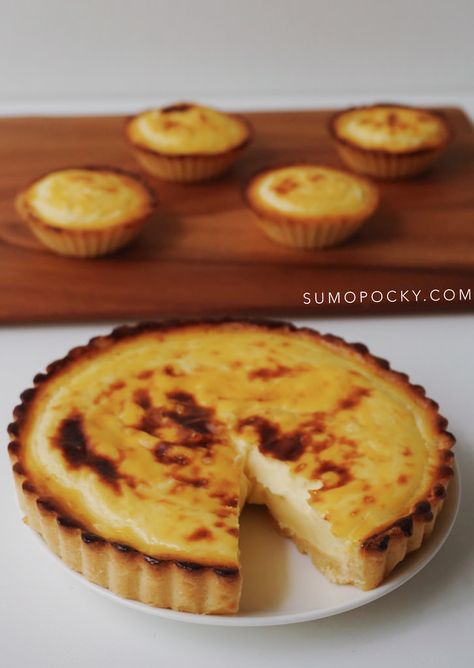 hokkaido bake cheese tart Hokkaido Cheese Tart, Hokkaido Cheesecake, Hokkaido Baked Cheese Tart, Cheese Tart Recipe, Bake Cheese Tart, Bake Cheese, Tart Crust, Cheese Tart, Cheese Tarts