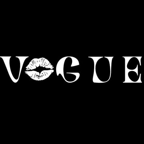 #vogue #vogueliving #logo Vogue girl Vogue Font, Iconic Typography, Vogue Logo, Fashion Typography, Vogue Living, School Art Projects, Elle Magazine, School Art, Logo Icons