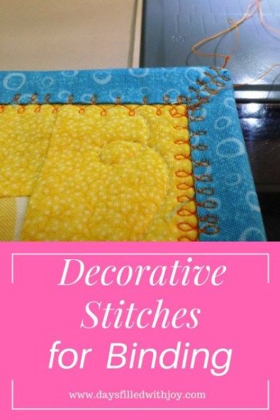 Quilt Binding Tutorial, Janome Sewing Machine, Decorative Stitches, Sewing Binding, Crochet Headbands, Quilt Binding, Beginner Sewing Projects Easy, Sewing Stitches, Quilting Techniques