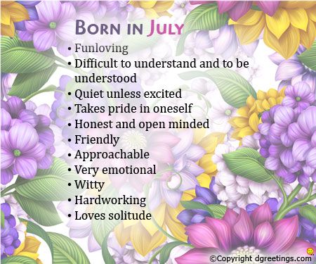 Birth Month Meanings, Birthday Month Quotes, Birth Month Quotes, July Birth Flower, Month Quotes, July Quotes, Born In July, Cover Pics For Facebook, Hello July